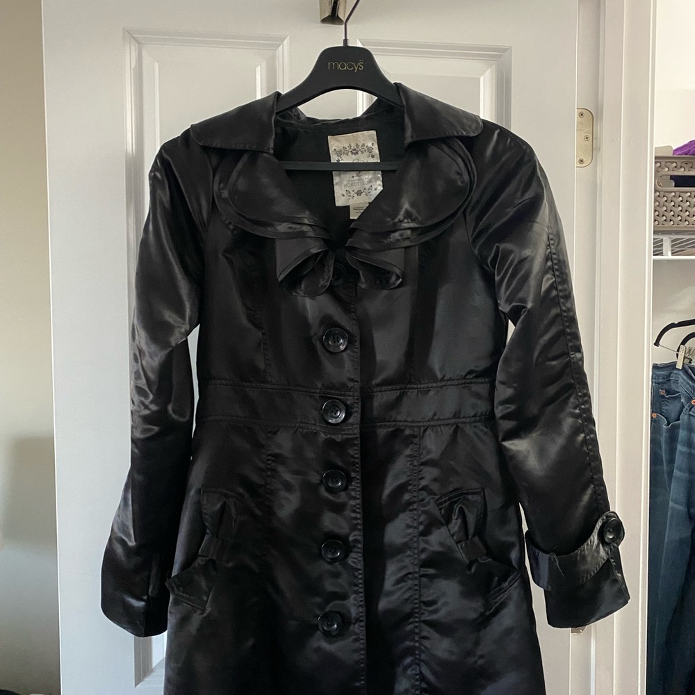 Long Black jacket by nick & mo for Nordstrom